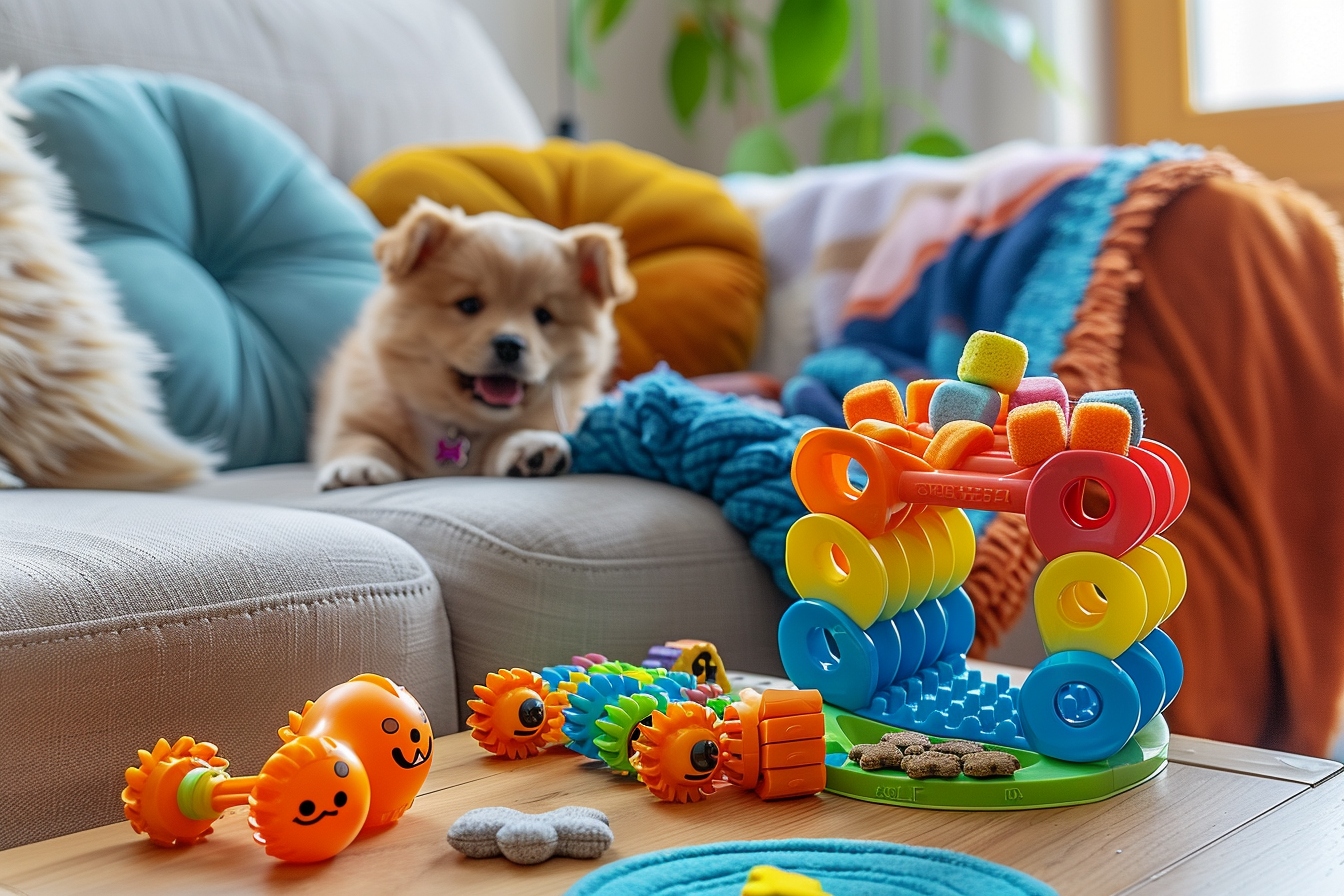 Choisir le Jouet Éducatif Parfait pour Votre Chien